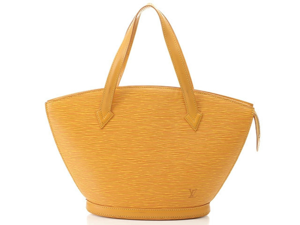 LOUIS VUITTON Tote Bag Saint Jacques Epi Tassili Yellow
